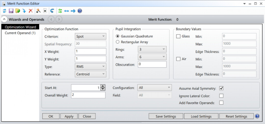 Ansys Zemax | 如何对中间面进行优化的图2