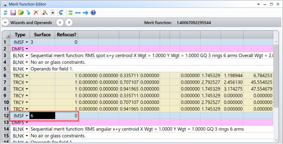 Ansys Zemax | 如何对中间面进行优化的图5