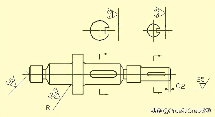 Proe/Creo工程图标注方法与技巧