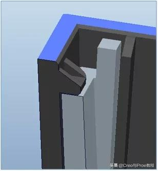 Proe/Creo结构设计中扣合量如何留？