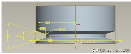 Proe/Creo-A型V带轮的参数设计