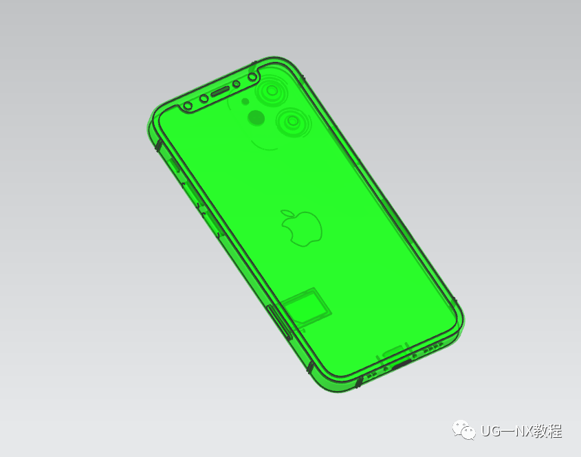 UG/NX 做一个iphone12模型，买不起还不能画一个吗