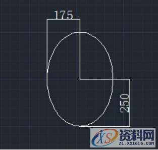 CAD绘制马桶平面图实例