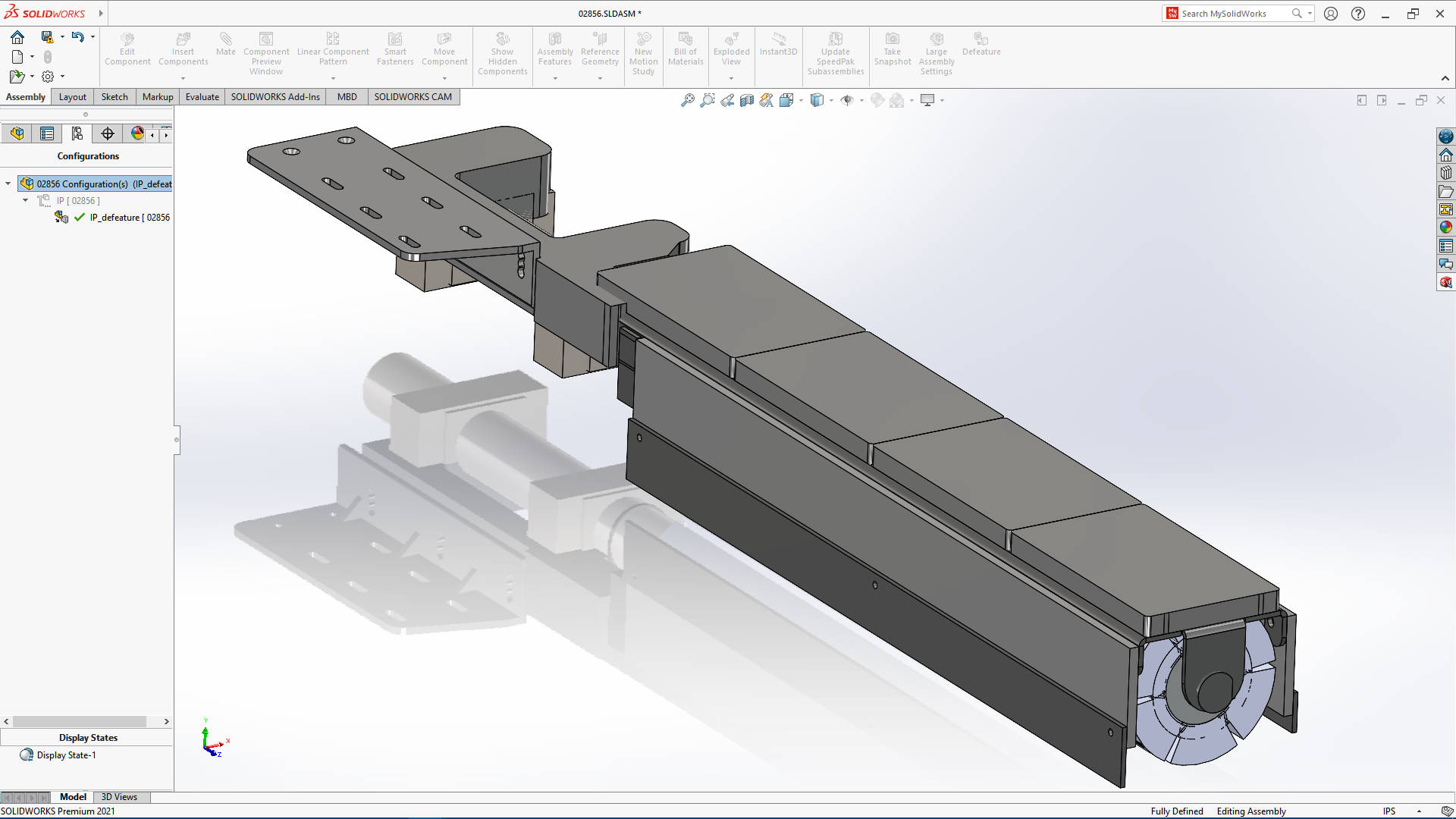 SOLIDWORKS 2021装配简化