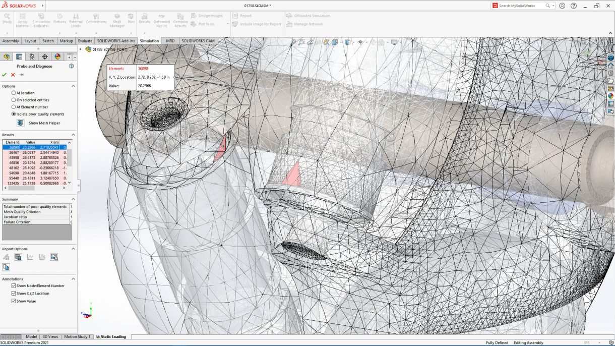 SOLIDWORKS Simulation 2021