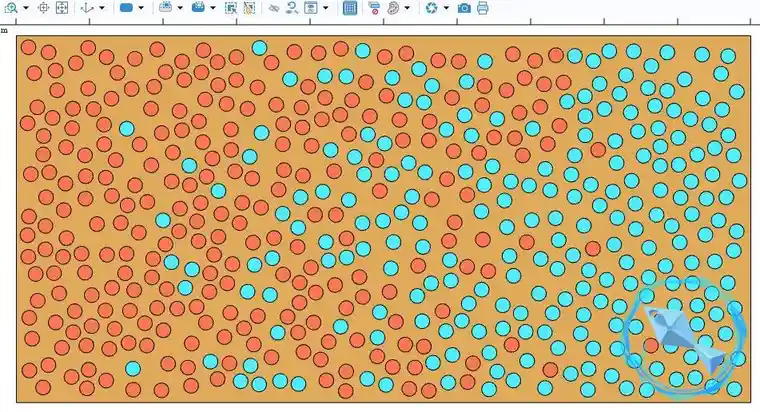 COMSOL FGM模型 功能梯度材料 梯度孔隙建模教程的图3