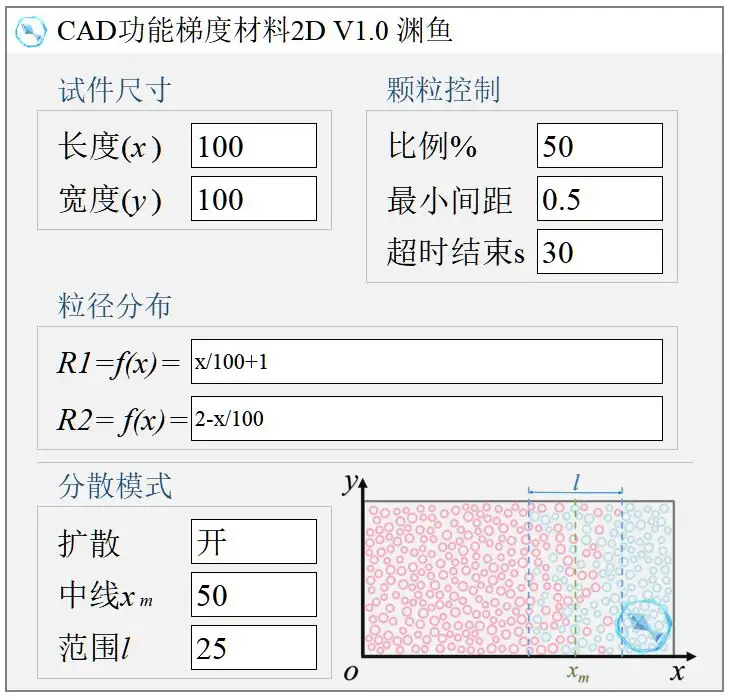 CAD 功能梯度材料（FGM）2D插件的图2