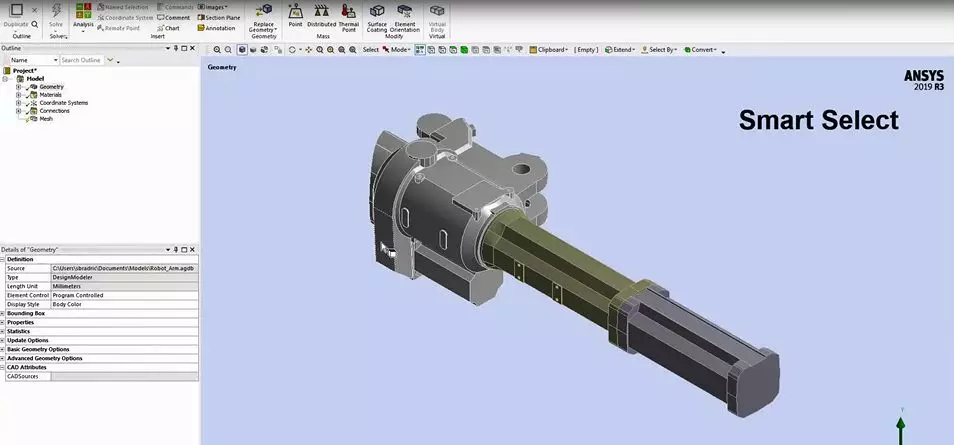 ANSYS 2019 R3 Mechanical 新特征介绍的图3