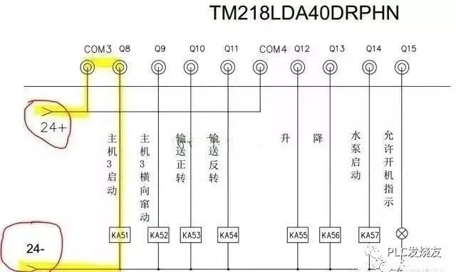 如何查看PLC接线图，并根据图纸进行PLC实物接线？的图5