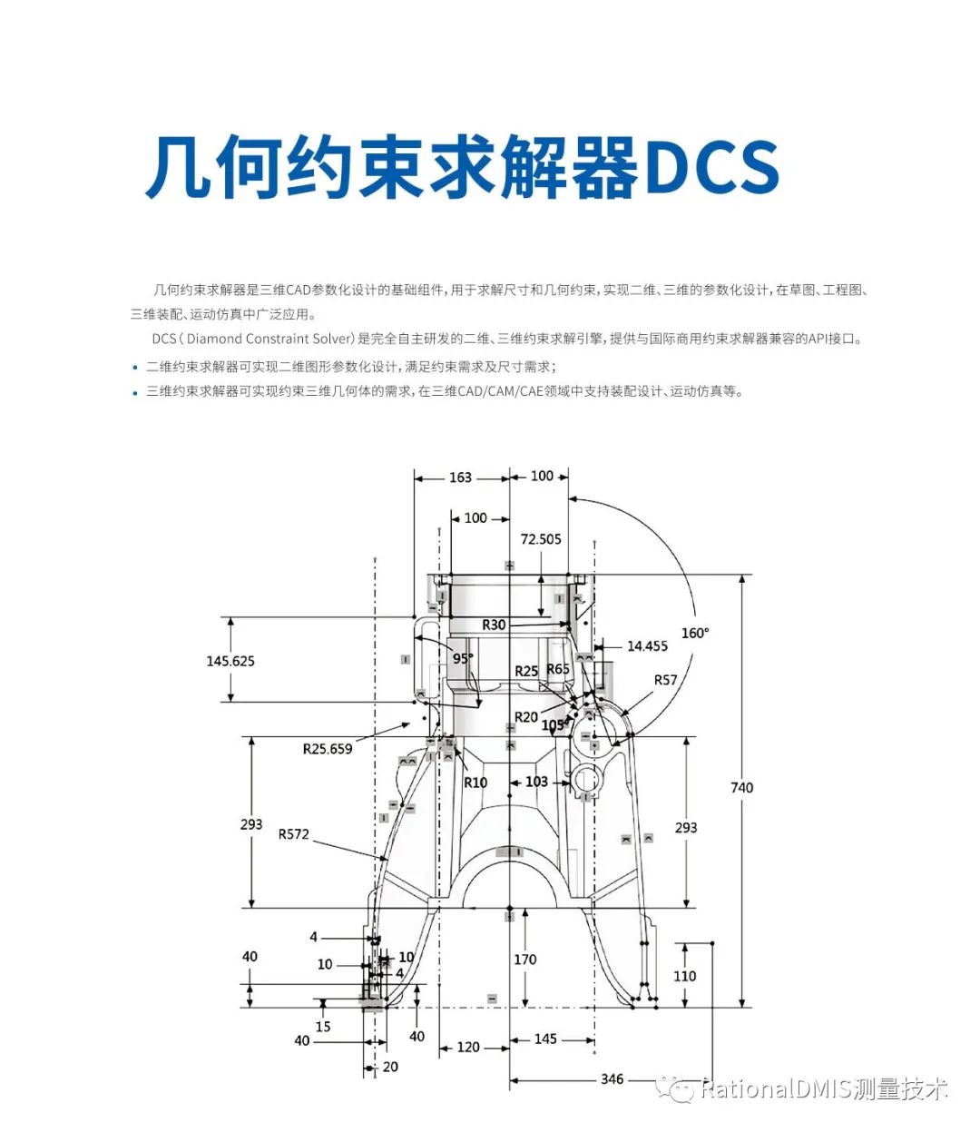 “芯”自主，更安全。国产三维云CAD:CrownCAD完全自主知识产权三维几何建模内核、约束求解器。的图24