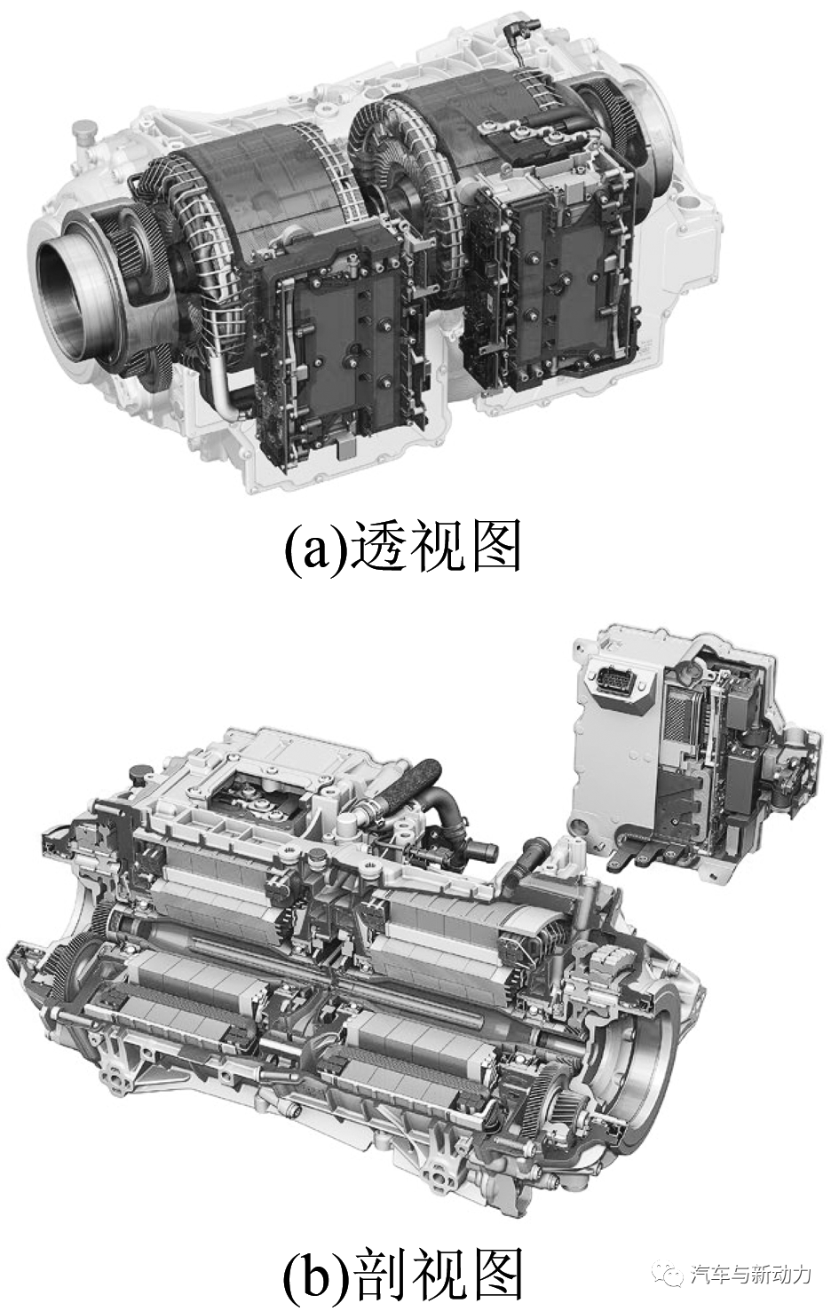 干货 | 采用三电机设计方案的Audi E-tron S车用电驱动系统的图4