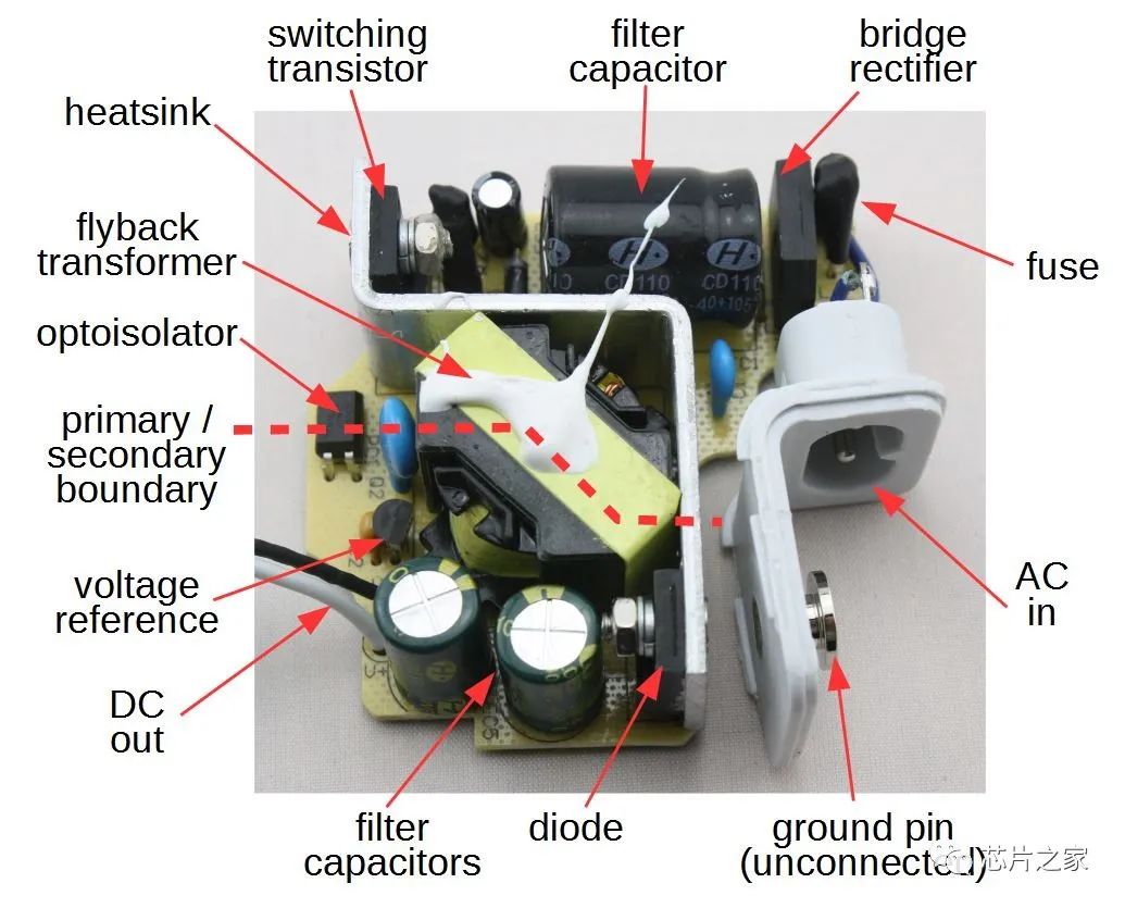 假冒Macbook充电器拆解：内部糟糕透了的图7