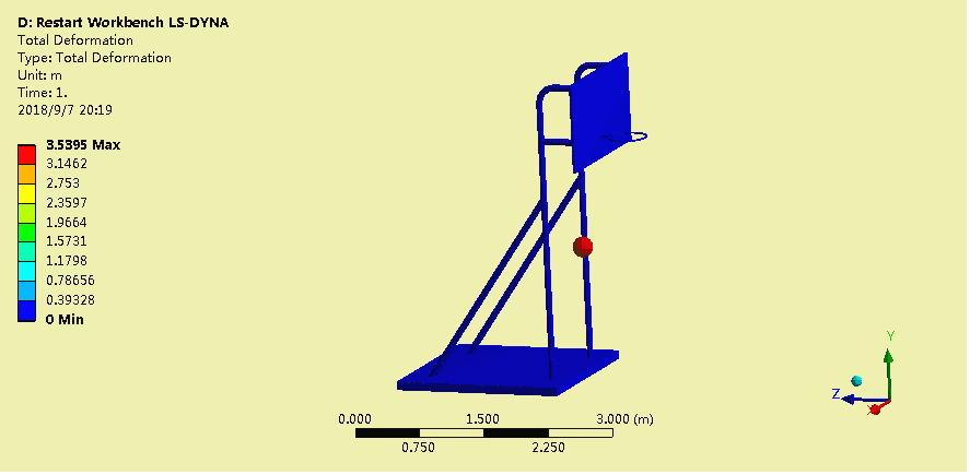 How to use lsdyna to simulate playing basketball的图1
