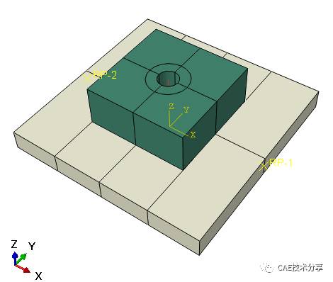 Abaqus利用梁单元模拟螺栓连接 附基于ABAQUS对螺栓断裂问题仿真分析下载的图1