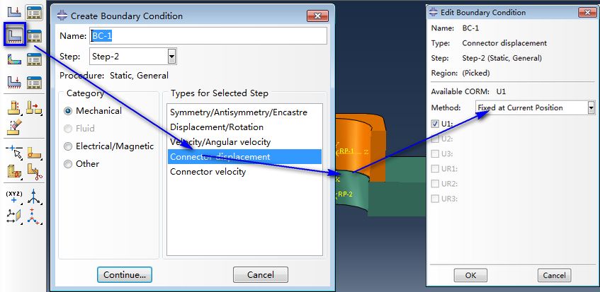 Abaqus中利用Connector创建螺栓连接 附ABAQUS connector经典用法介绍下载的图6