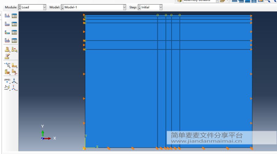 Abaqus沥青路面结构中的车辙模型，cae、inp的图4