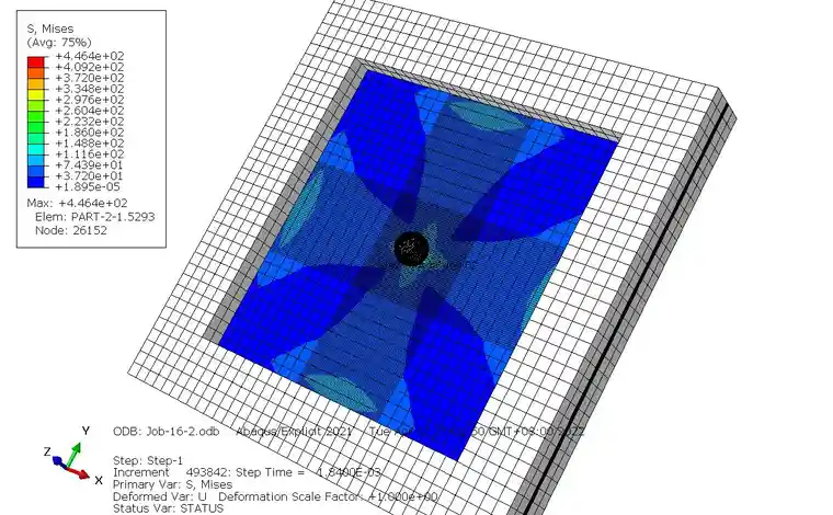 abaqus三维复合材料弹塑性+渐进损伤本构模型-3D VUMAT的图10