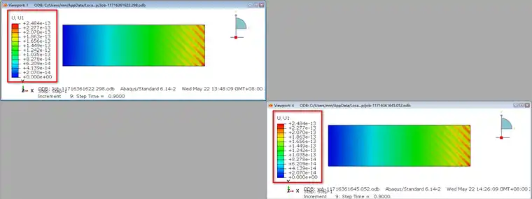 ABAQUS中的“CLOAD”、“BOUDARY”关键字使用思考的图9