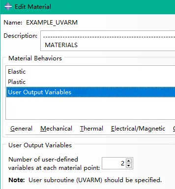 Abaqus-UVARM子程序入门教学------案例十七的图5