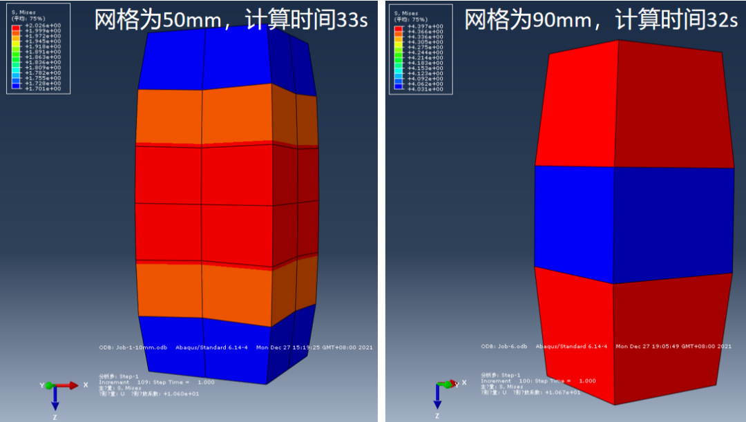 ABAQUS网格大小对混凝土本构模型影响的案例分析 附Abaqus混凝土材料模型解读与参数设置 V2的图6