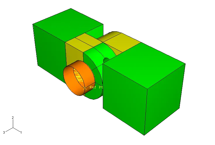 ABAQUS 销轴连接示例的图28