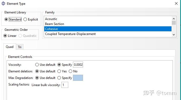 ABAQUS VUMAT/UMAT - 双线性Cohesive zone model 单调荷载模型的图39