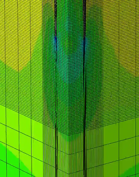 ABAQUS CEL (例8) 海上开口桩贯入软粘土的图2