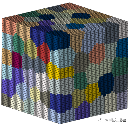 晶体塑性有限元 Abaqus 三维泰森多边形（voronoi模型）插件 V3.0的图6