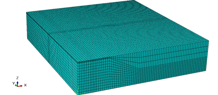 ABAQUS CEL(例11) 地震工况下的边坡大变形模拟的图2