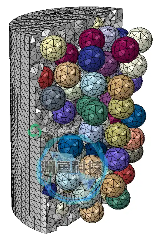 Abaqus随机球体三维圆柱体试件建模插件的图4