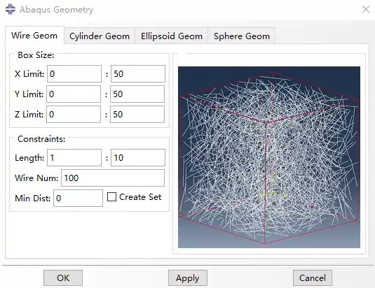 基于abaqus的三维几何体建模插件(线条/圆柱/椭球/球体)--Abaqus Geometry的图1