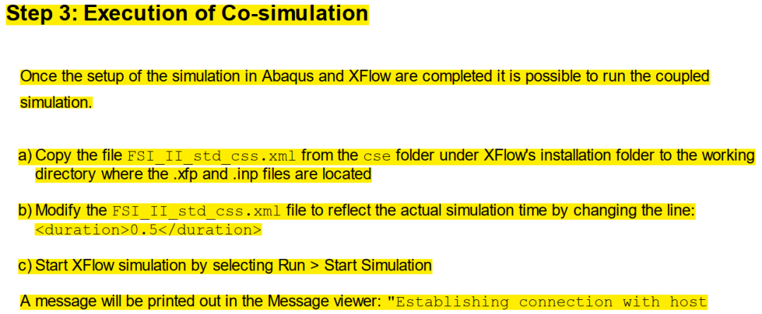 XFLOW与ABAQUS流固耦合仿真执行设置详解的图2