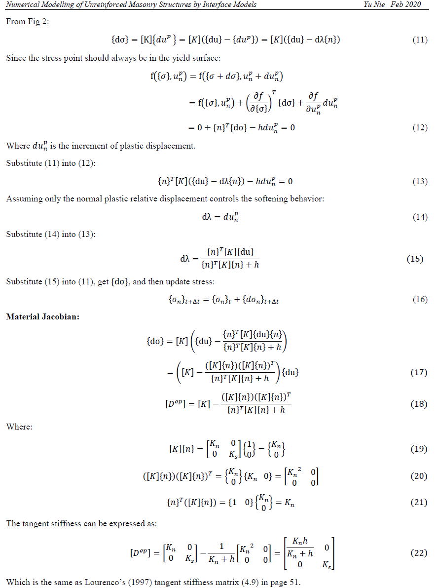 ABAQUS UMAT for cohesive element tension behaviour的图3