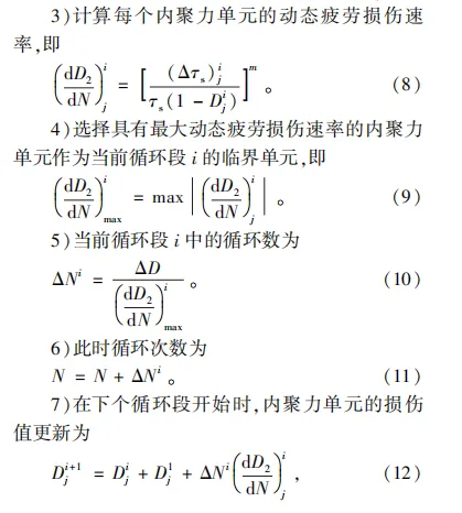 Abaqus二次开发疲劳裂缝伸展模拟的图5