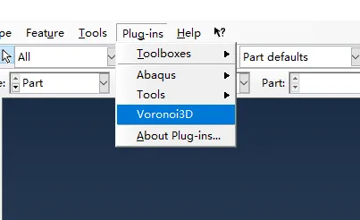 晶体塑性有限元 Abaqus 三维泰森多边形（voronoi模型）插件  V1.1的图1