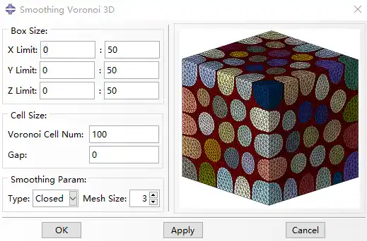 晶体塑性有限元 Abaqus 三维泰森多边形（voronoi模型）插件 V6.0的图25