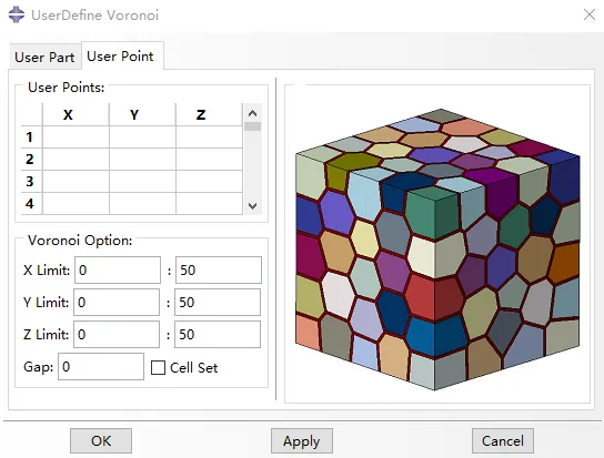 晶体塑性有限元 Abaqus 三维泰森多边形（voronoi模型）插件 V6.0的图21