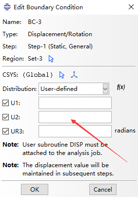 ABAQUS DISP二次开发（一）的图1