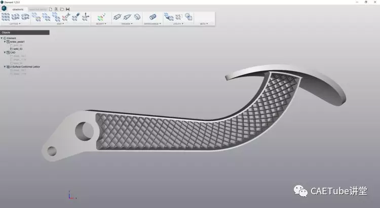 Abaqus和nTopology的晶格分析和设计的图10