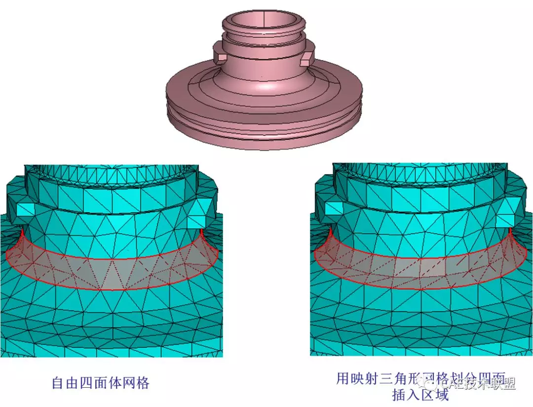 关于Abaqus/CAE中的网格划分的图14