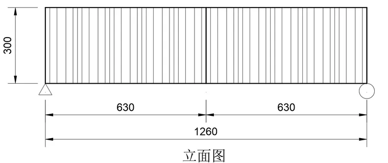 【iSolver案例分享】波纹钢腹板简支梁受弯分析的图3