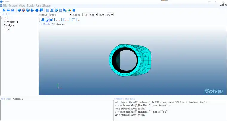 【iSolver案例分享25】假肢脚踝受冲击荷载的图4