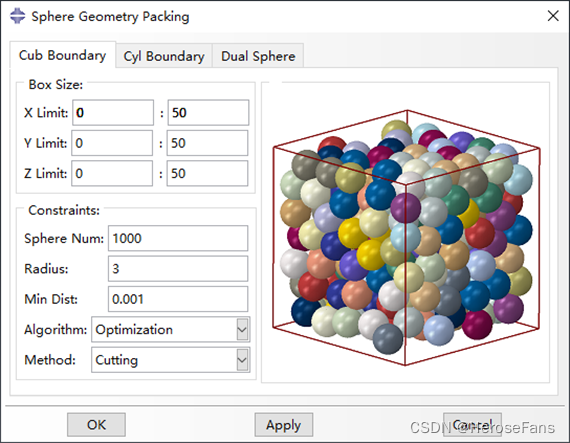 abaqus的三维几何体建模插件(线条/圆柱/椭球/球体)--Abaqus Geometry 2.0的图16