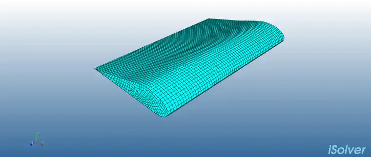 【iSolver案例分享49】机翼建模分析的图1