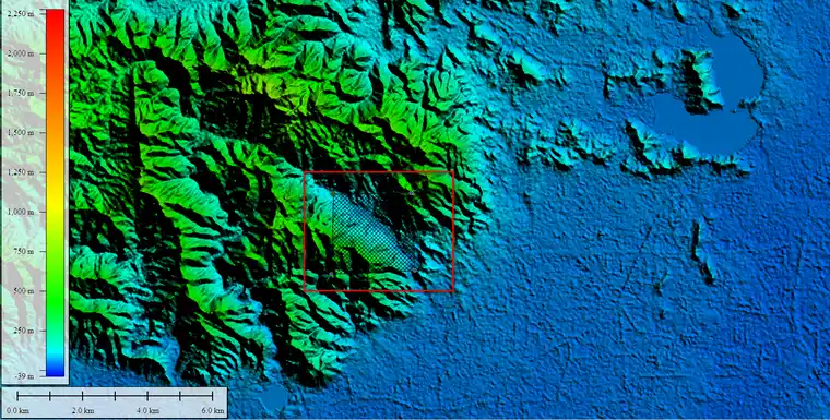 基于数字高程数据的真实地形建模的图2