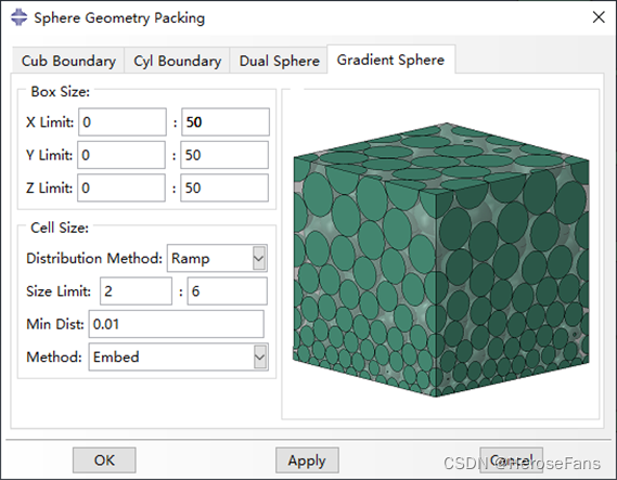 Abaqus骨料填充插件(AbqGeomPacking)的图22