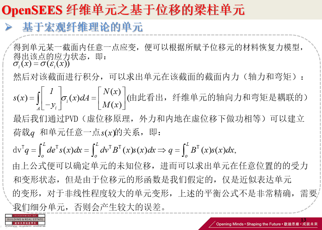 【OpenSEES编程与原理】 纤维单元之基于位移的梁柱单元理论分析（一）的图6