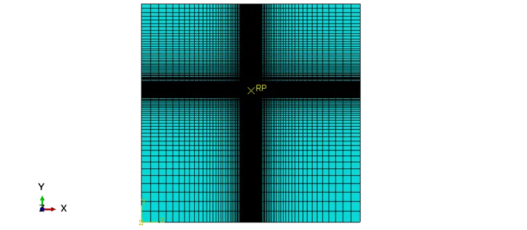 ABAQUS 小应变分析(例6) 板锚在海洋粘土中上拔(饱和不排水强度随深度增大)的图2