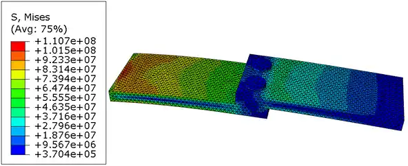 C3D10单元与C3D10M单元在接触中的使用对比的图10