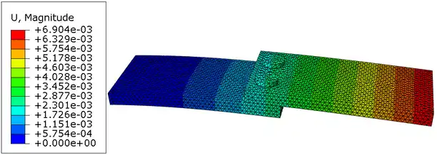 C3D10单元与C3D10M单元在接触中的使用对比的图5